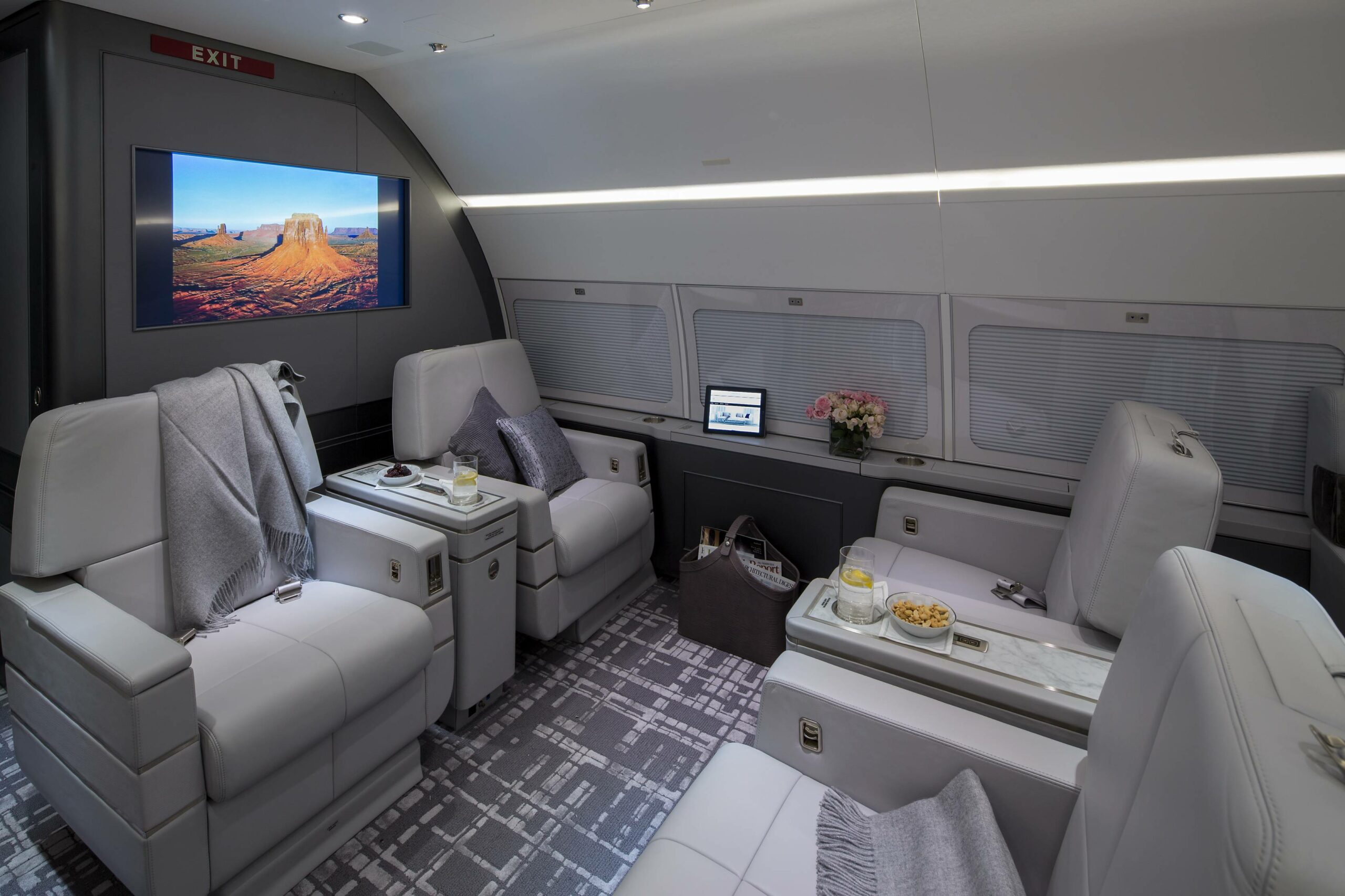 Boeing BBJ-1 interior