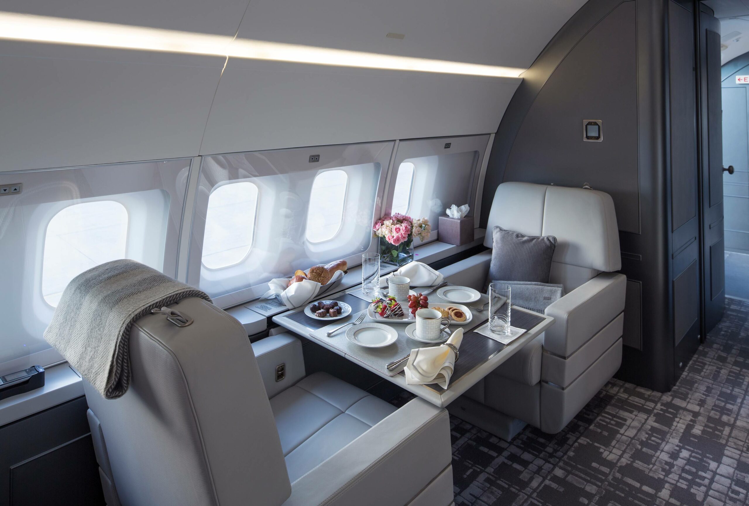 Boeing BBJ-1 interior